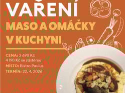 Škola vaření s Romanem Paulusem - Maso a omáčky v kuchyni