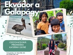 Besídka Cestuji za KAČKU: Ekvádor a Galapágy