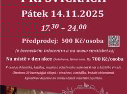Bzenecké sklepy při svíčkách