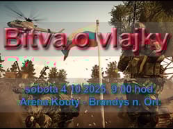 Airsoftová akce Bitva o vlajky v BnO