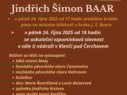 Beseda - 100. výročí úmrtí J. Š. Baara
