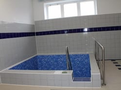 Sauna ve sportovním areálu Sedlčany