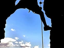 Via ferrata s instruktorem