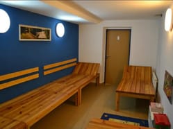 Sauna ve Squash a fitness centru Arbes na Smíchově