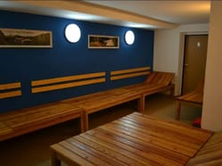 Sauna ve Squash a fitness centru Arbes na Smíchově