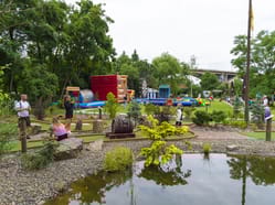 Minigolf v Pirátí zátoce Praha - největší minigolf v Praze
