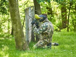 Paintball v areálu Slověnický mlýn Lišov - zažijte adrenalin a napětí