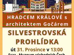 Hradcem Králové s arch. Gočárem - Silvestrovská prohlídka