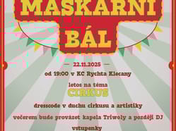 Maškarní bál skautské středisko Havran Klecany