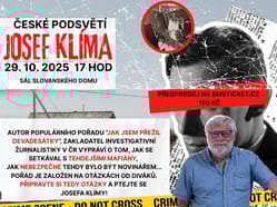 Josef Klíma beseda - České podsvětí