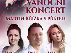 Vánoční koncert Martina Křížky a jeho přátel