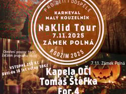 NaKlid Tour - podzim 2025 s dětským programem Malý kouzelník