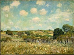 Alfred Sisley: Louka