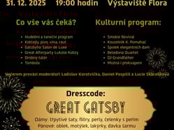 Silvestr 2025 ve stylu GREAT GATSBY