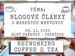 Networking Coffee & Tea - Blogové články s Markétou Mrkvovou
