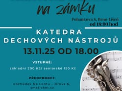 Klasická hudba na zámku - listopad (Katedra dechových nástrojů)