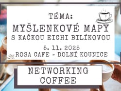 Networking Coffee - Myšlenkové mapy s Kačkou Eichi Bilíkovou