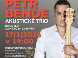 Novoroční koncert PETR BENDE akustické trio