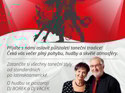 Taneční večer k 50 letům TŠ manželů Míšenských