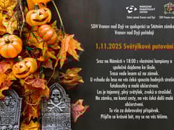 Světýlkové putování ve Vranově nad Dyjí