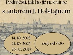 Plakát na komen prohlídky s Jardou