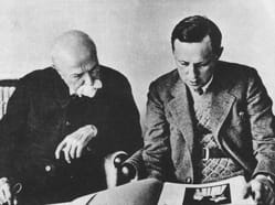 Pátečníci Masaryk a Karel Čapek