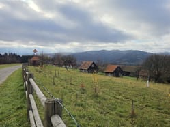 Pohled k muzeu poslední žítkovské bohyně