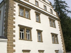 Renovovaný zámek ve Šluknově, městě, které dalo výběžku jméno