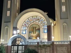 Koptský pravoslavný kostel v Hurghadě.