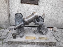 Trpaslíci - turistická atrakce ve Wroclawi