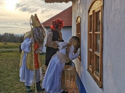 Český Mikuláš, čert a anděl