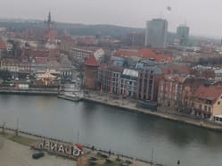 Výhled z ruského kola - Gdaňsk.
