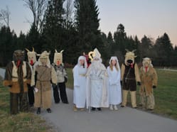 Slovinská tradice je velmi podobná české, čert se nazývá parkelj