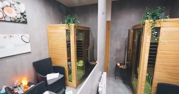 Privátní infrasauna v solných lázních Tom – Využijte léčebné účinky pro lepší relaxaci