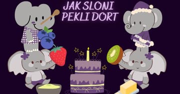 Hra na doma – Pomozte slonům připravit sladkou oslavu
