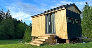 Útulný tiny house u Adršpachu až pro 4 osoby