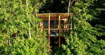 Treehouse na úpatí Krušných hor pro 2-4 osoby