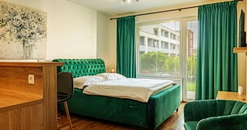 Moderní apartmány v centru Košic pro 2–6 osob
