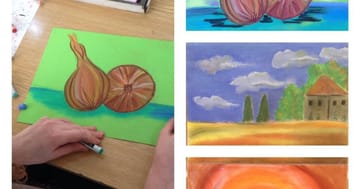 Jednodenní kurz suchý pastel – Objevte kouzlo a techniky míchání barev