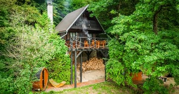 Pobyt v malebné wellness chatě u lesa
