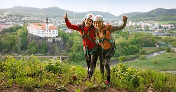 Zážitky VIA FERRATA – Objevte bezpečnou cestu na Pastýřské stěně