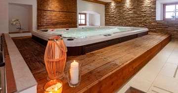Romantický wellness resort ve Vranově se snídaní