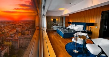 Úžasný výhled: hotel v Žižkovské věži se snídaní