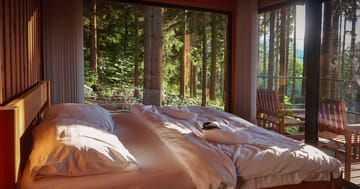 Tiny house v šumavských lesích s možností snídaní