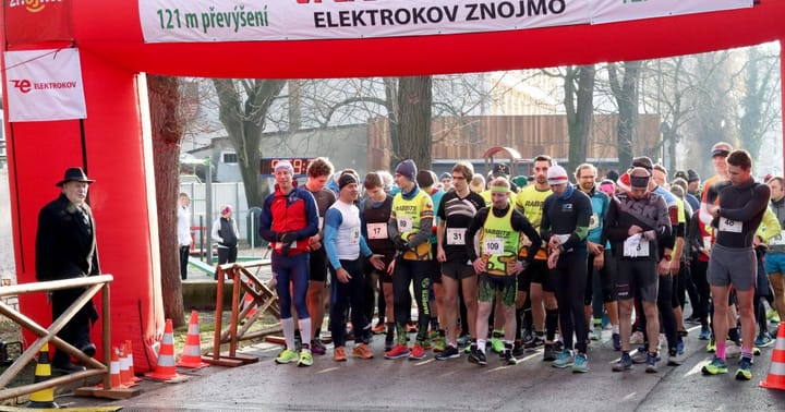 Vánoční běh Elektrokov Znojmo