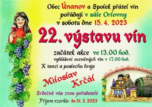 Výstava vín Únanov