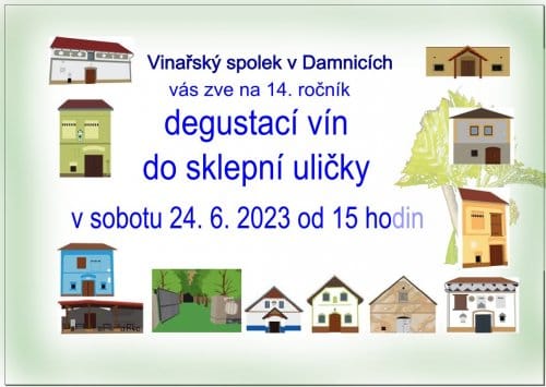 Otevřená sklepní ulička v Damnicích