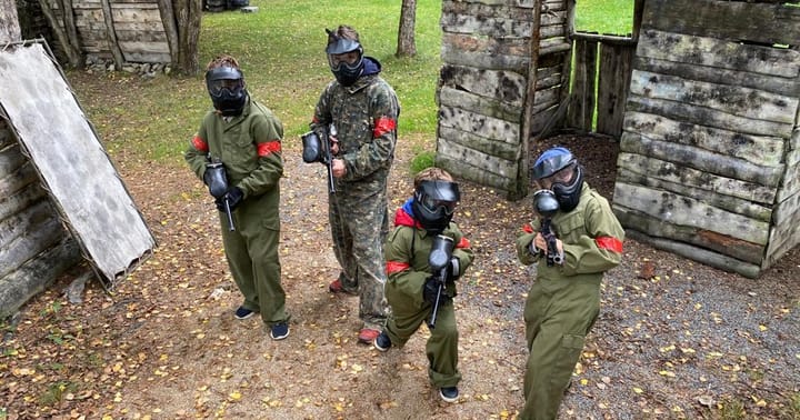 Ultimate Paintball Tachovská huť nedaleko Mariánský Lázní - paintball ve vojenském areálu Slatina