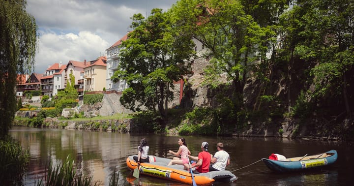 Výlet na Vltavě - Český Krumlov