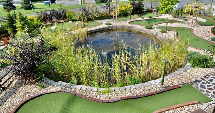 Celodenní hra adventure golfu v Liberci